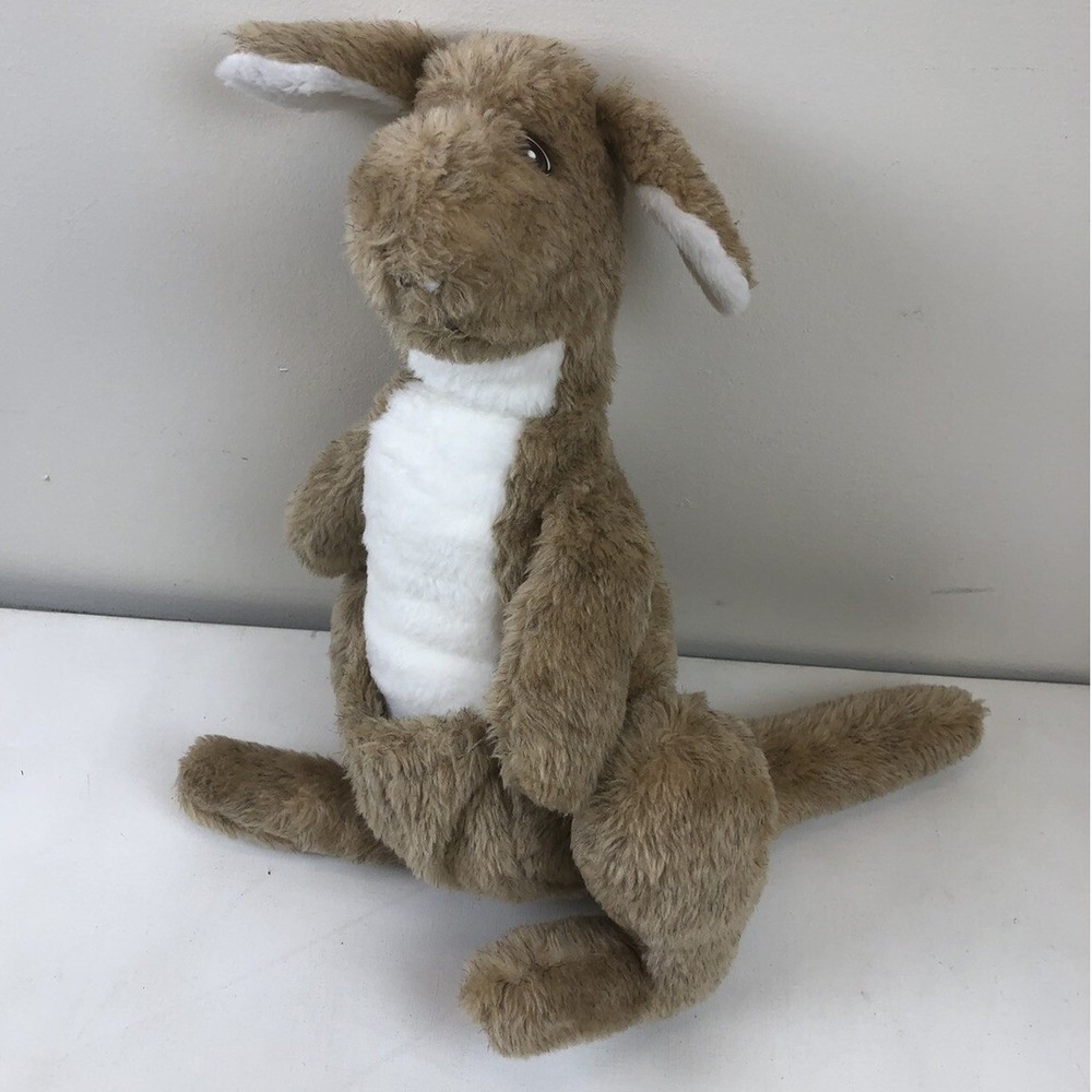 Haan‎ Crafts Original Design Kangaroo Plush Handmade Gabriel Zacher Otterbein IN